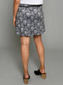 The Sport Skirt -  Grey Floral / Grey Plaid